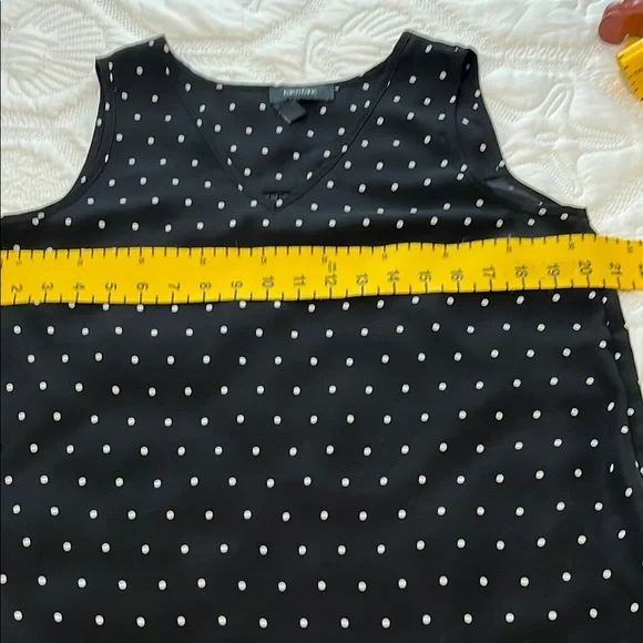 Karen Kane Black Sleeveless Tank Top - Picture 2 of 7